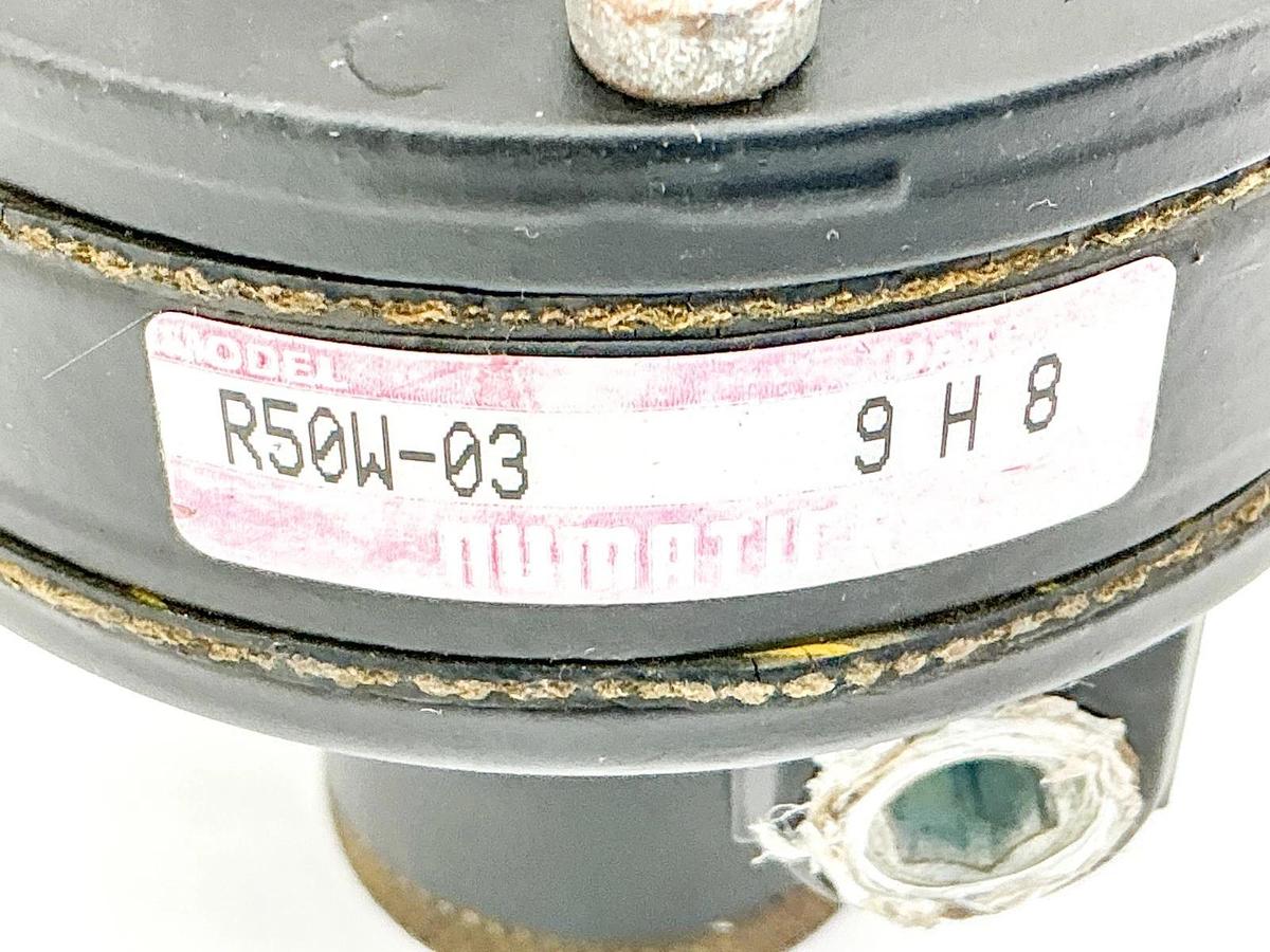Used Numatics R50W-03 Pneumatic Pressure Regulator