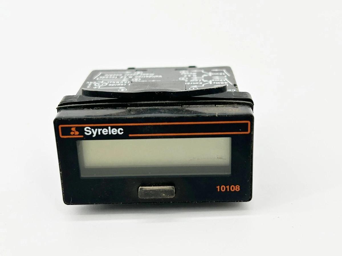 Used New Syrelec 10108 Totalizing Counter 12Ms 3-24V 40Hz