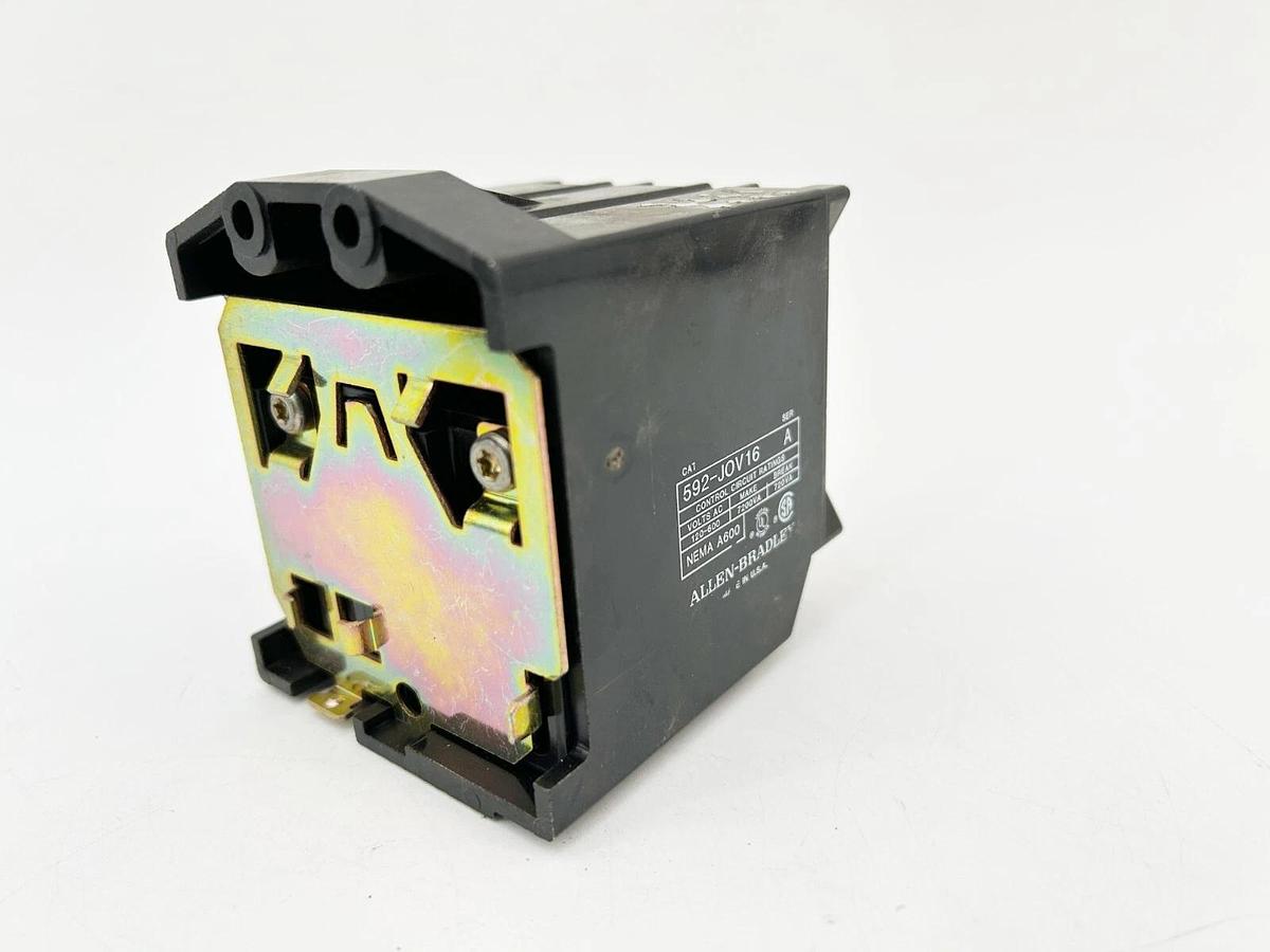 Used Lot of 3 Allen Bradley 592-JOV16 Overload Relay 24A 3P 120-600V 7200VA
