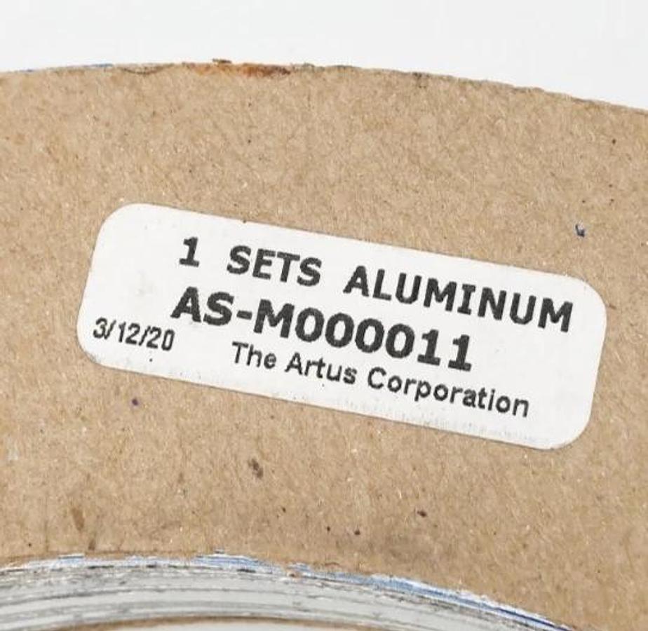New Artus AS-M000011 Aluminum Gasket Set 11" OD 8" ID - No Box