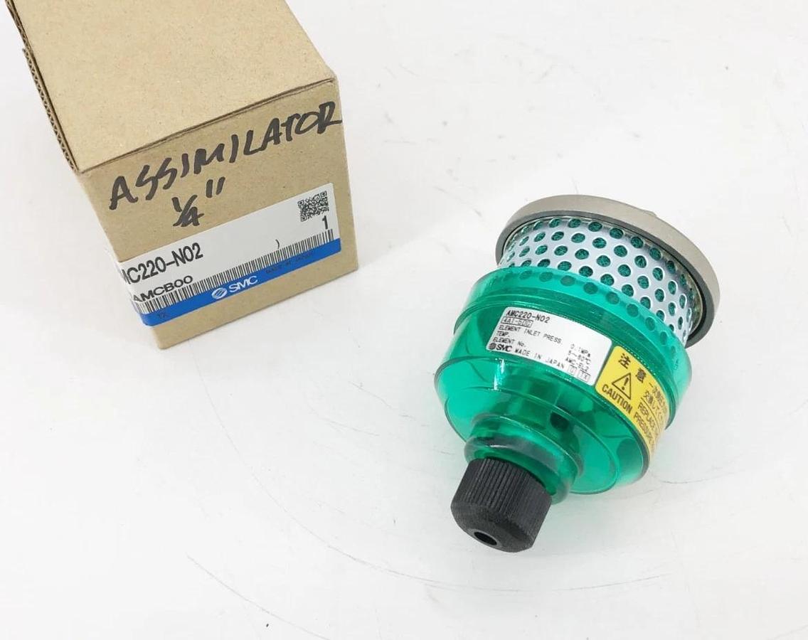 New SMC AMC220-N02 Exhaust Cleaner 1/4" NPT