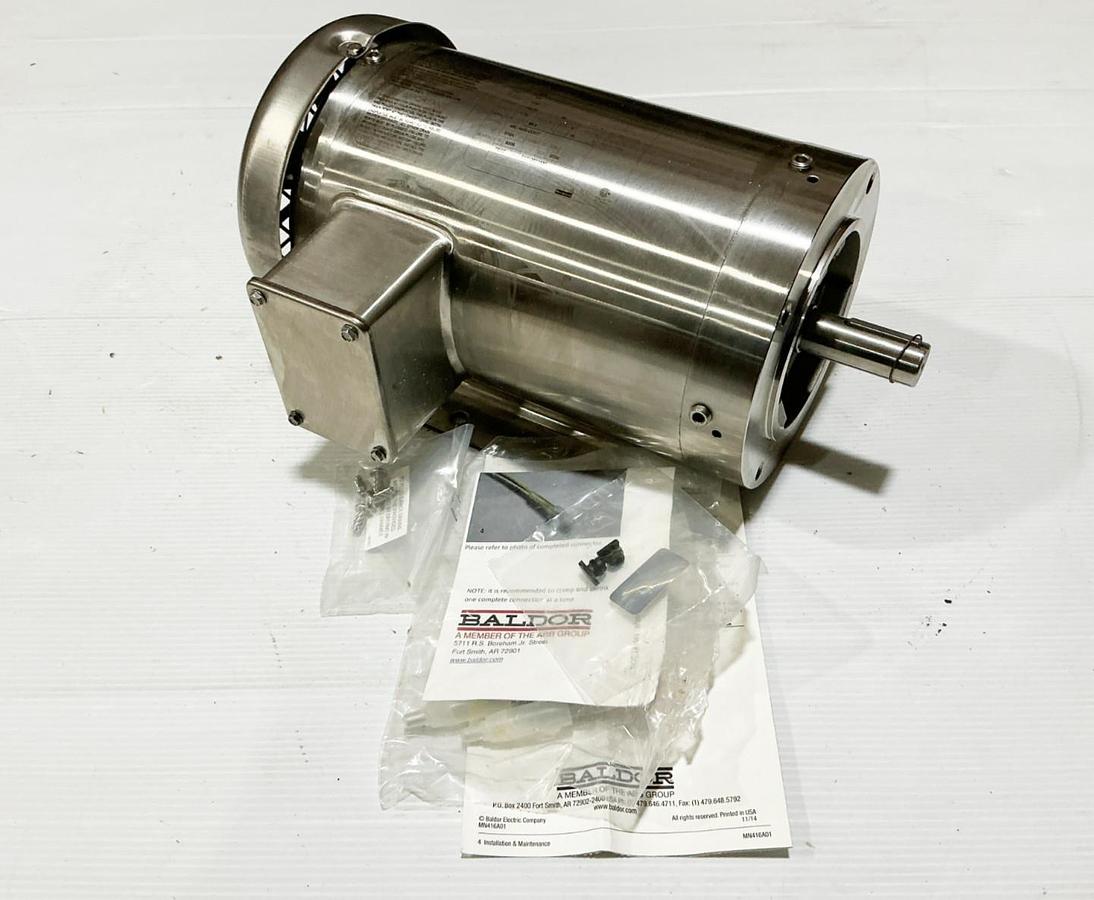 New Baldor CSSEWDM3558T-5 Electric Motor 2HP 575V 1750RPM 3PH 35Z202L784G1