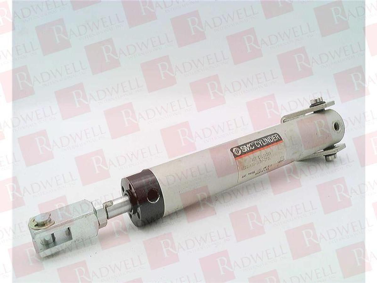 New SMC NCGCN32-0075-X06 Pneumatic Cylinder 145PSI .75" Stroke 32mm Bore
