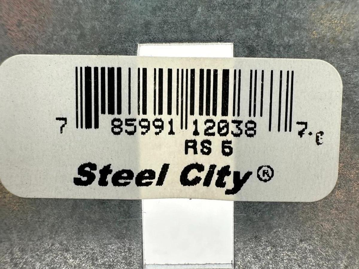 Lot of 6 New Steel City RS-5 2 Toggle Switch Cover 4" - No Box