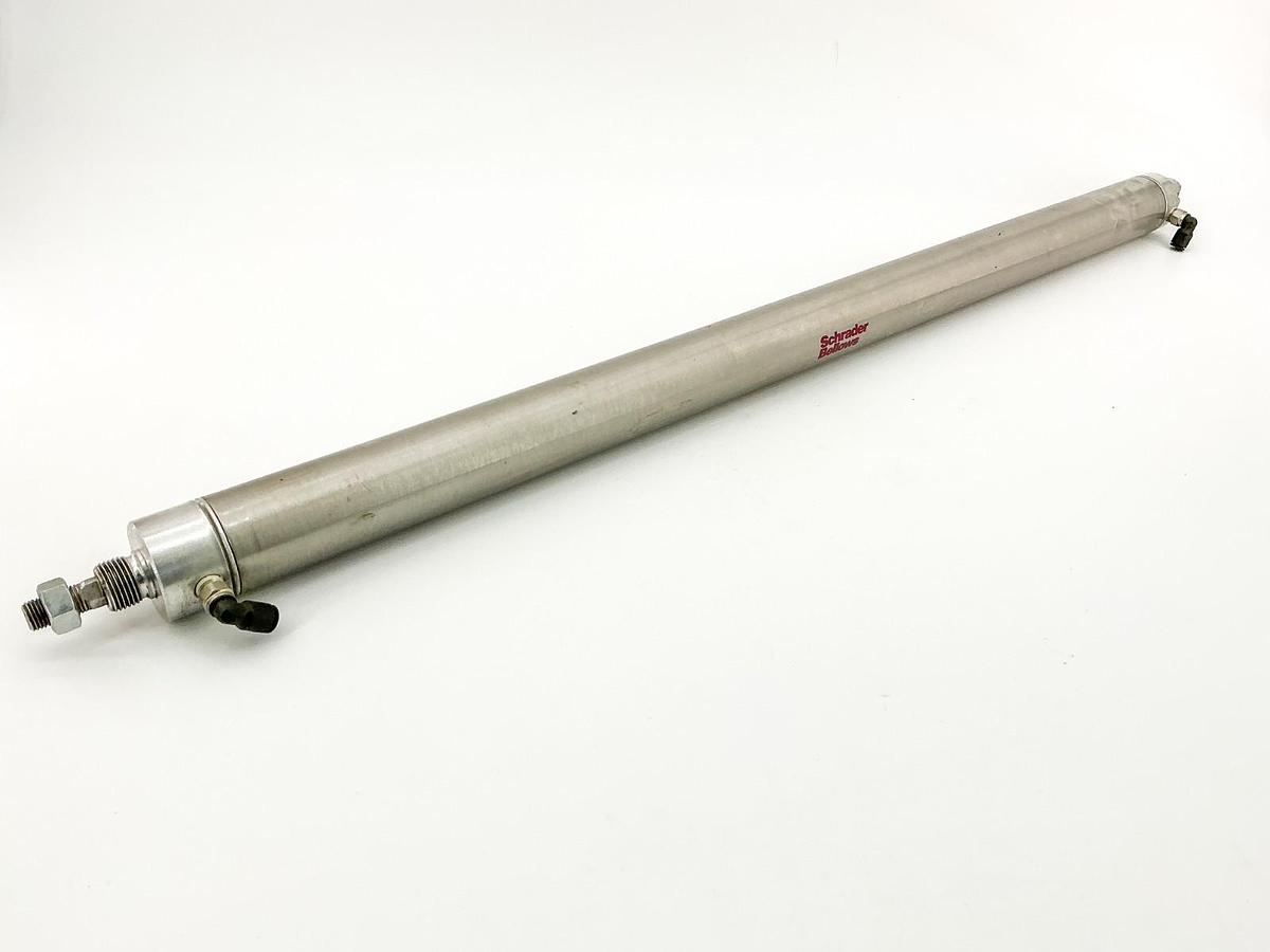 Used Schrader Bellows 01.50DPSR24.000 Pneumatic Cylinder 250PSI 1.5" Bore 24" Stroke