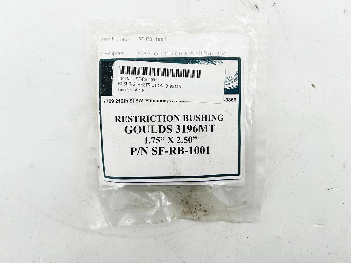 New Sound Seal SF-RB-1001 Bushing Goulds 3196MT 1.75"X2/5"