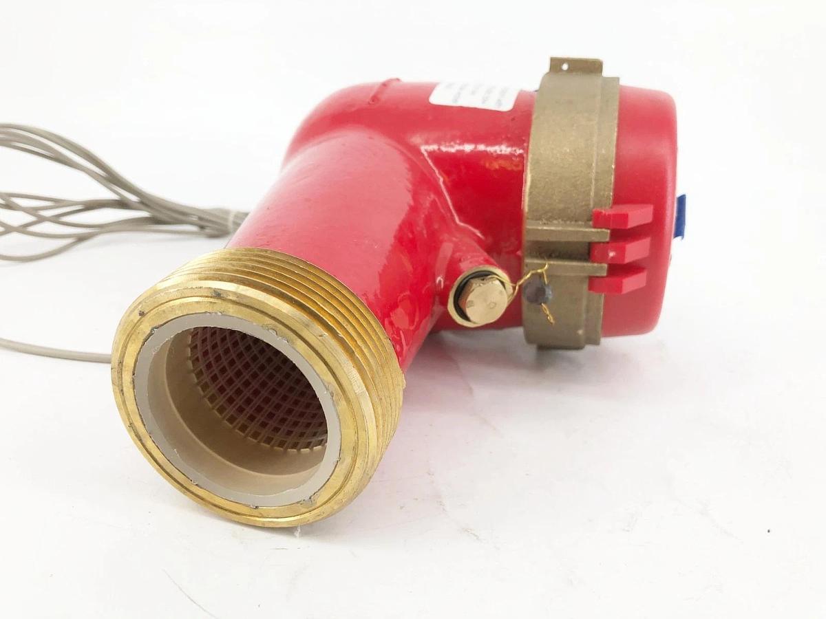 New Seametrics MJHR-200-10G Hot Water Meter Pulser Reed Switch Dry Contact 2"