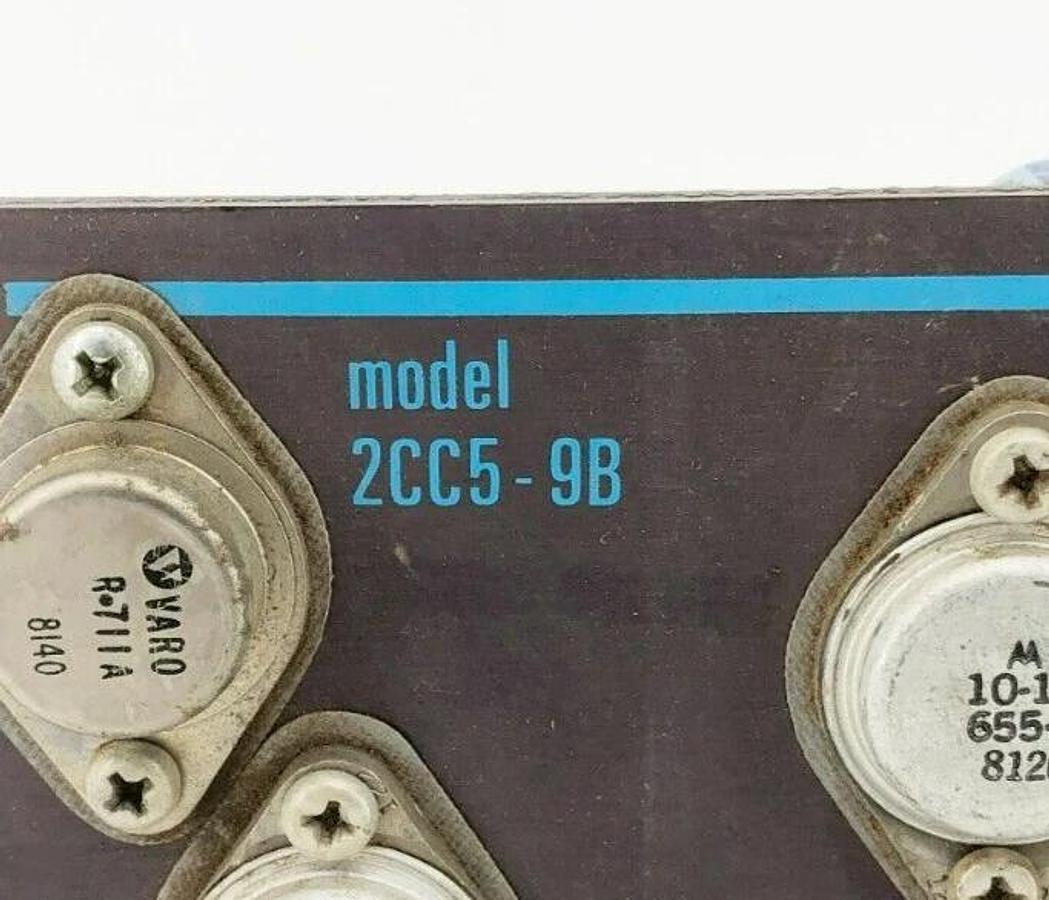 Used Powertec OEM II 2CC5-9B Power Supply Input: 115/230VAC Output: 4.5-6.36VDC