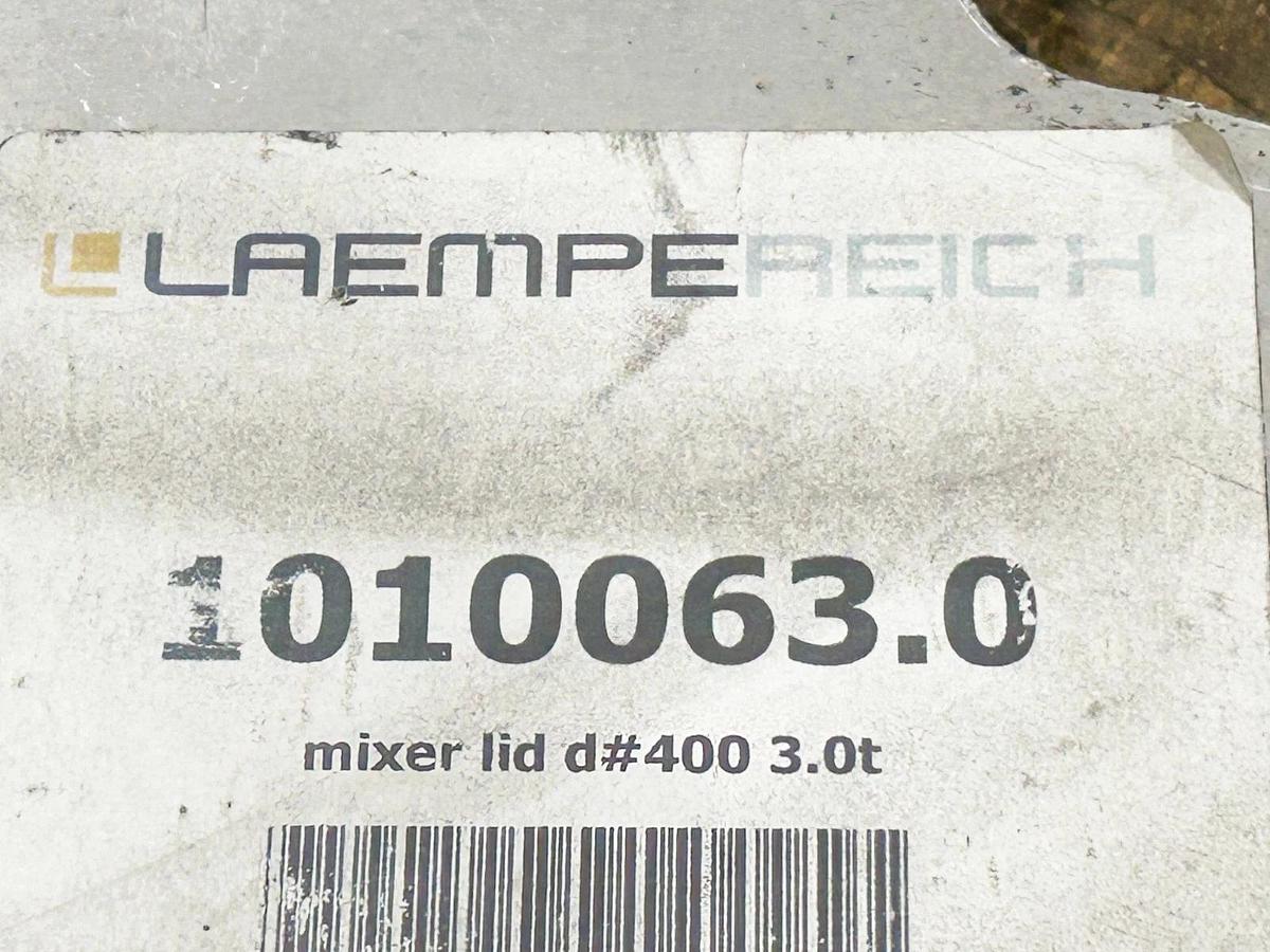 New Laempe Reich 1010063.0 Mixer Lid #400 3.0T I453