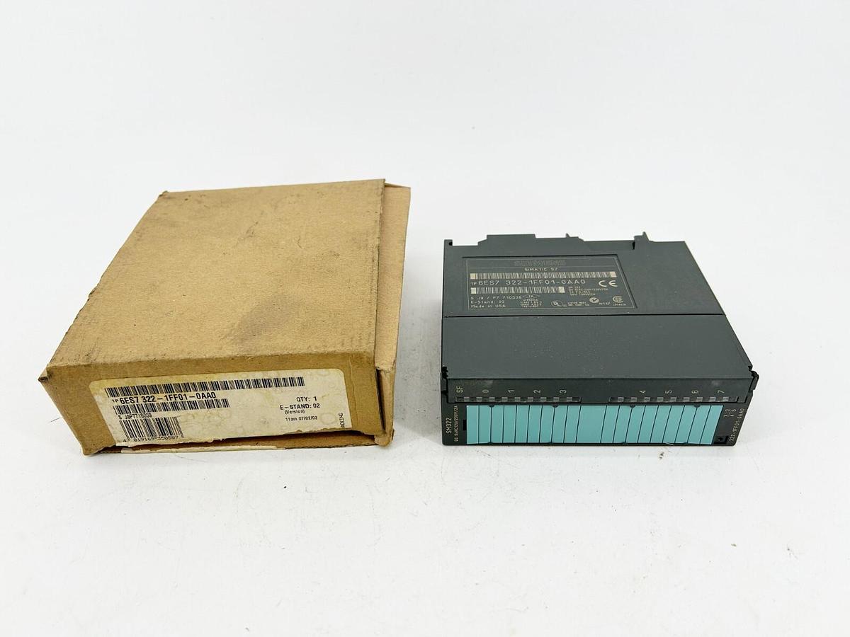 New Siemens 6ES7 322-1FF01-0AA0 Digital Output Module