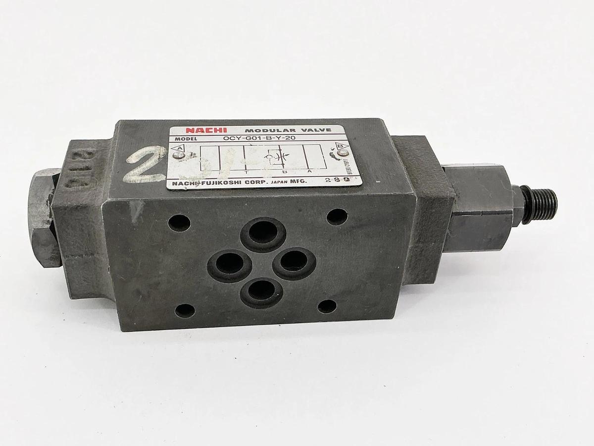 Used Nachi OCY-G01-B-Y-20 Modular Check Valve