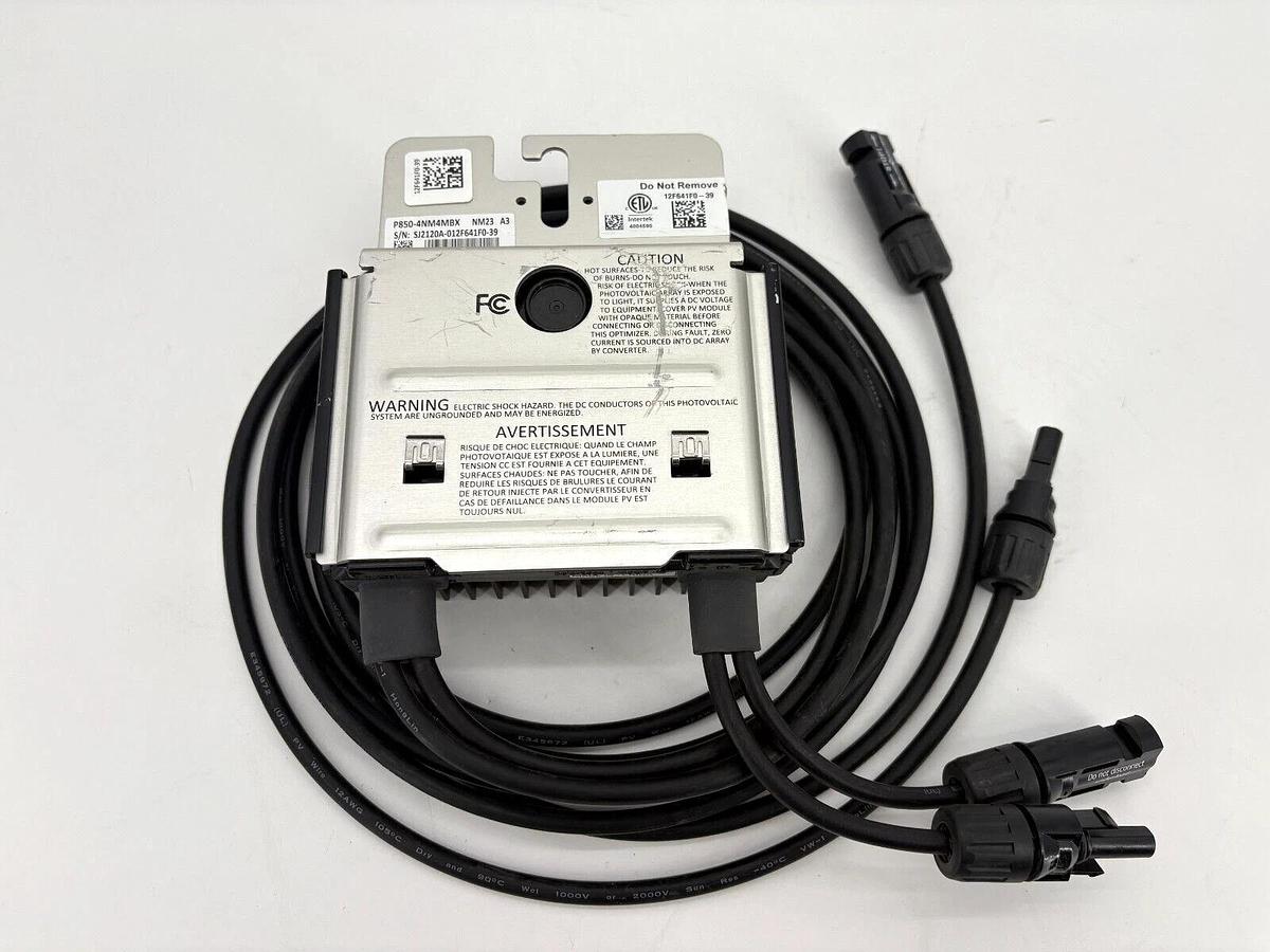 New SolarEdge P850-4NM4MBX Power Optimizer 850W 5-85V 18A