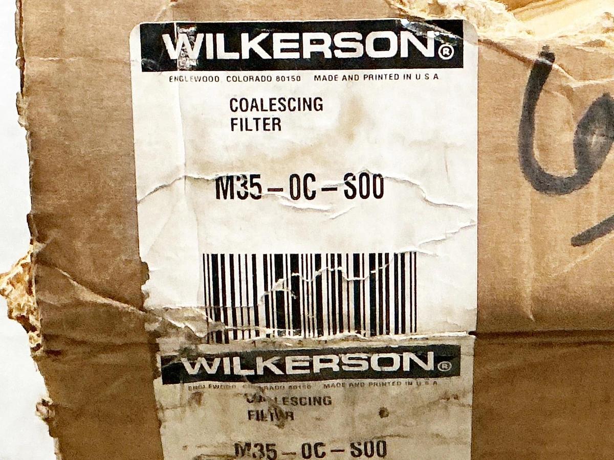 New Wilkerson M35-0C-S00 Pneumatic Oil Filter 2" NPT Metal Bowl B1 Element