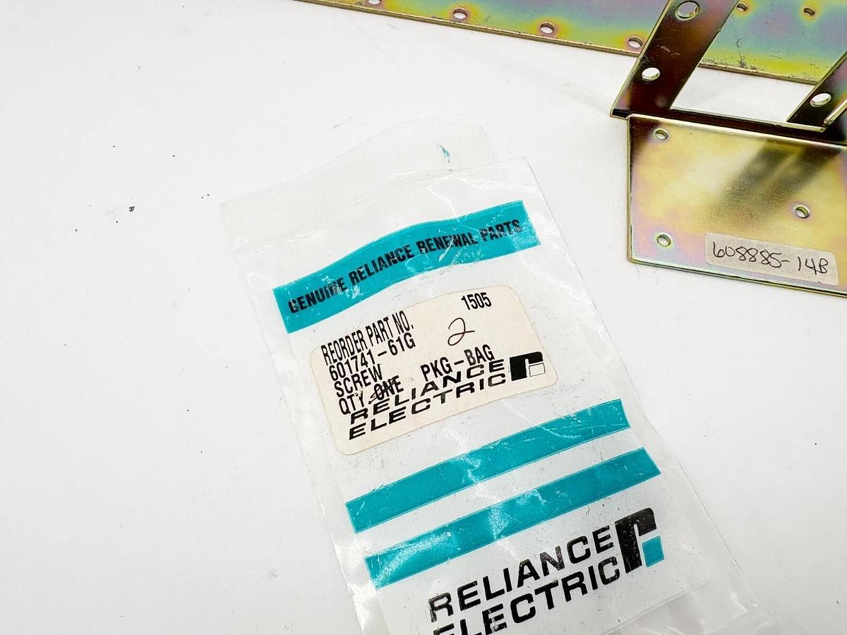 New Reliance Electric 608886-23A Motor Base Accessory w/ 601741-61G & 608885-14B