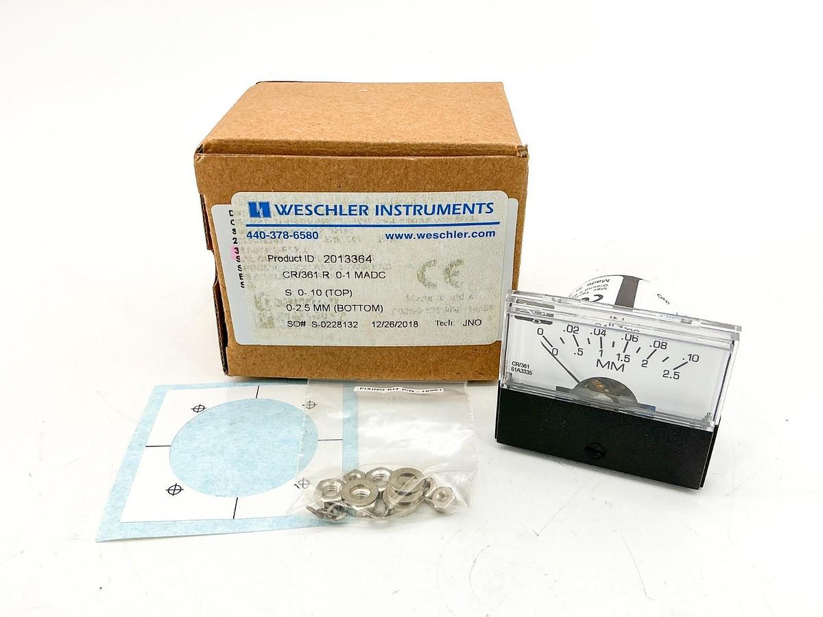 Weschler Instruments 2013364 Filter Module Meter Kit0-2.5mm 850V AGR K037203-E