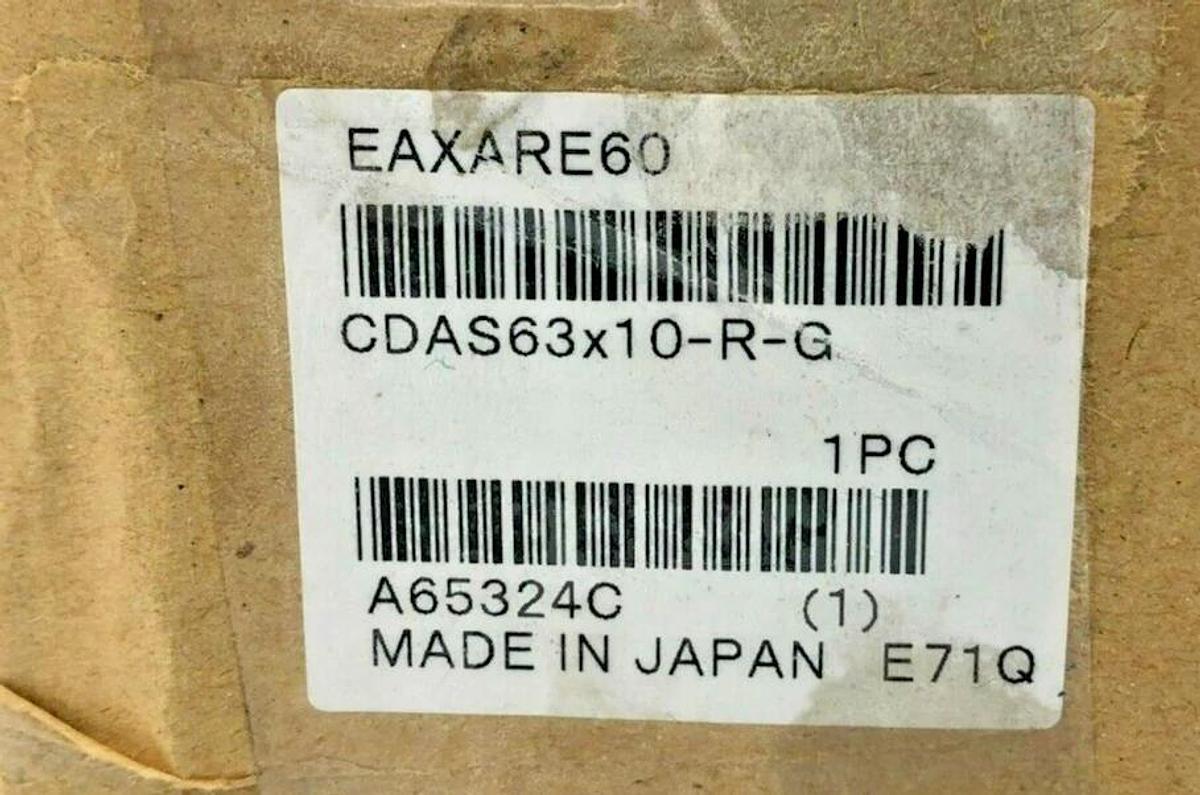 New Koganei CDAS63X10-R-G Air Cylinder