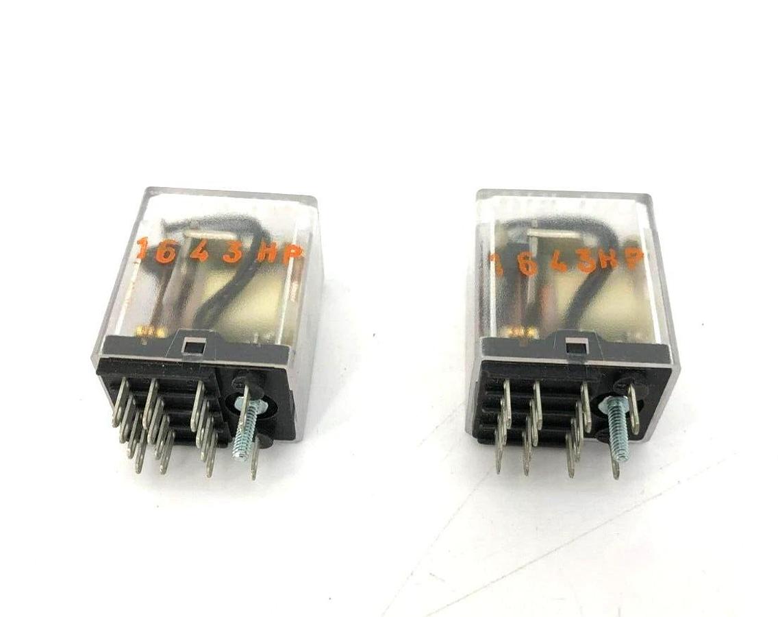 Lot of 2 New Potter & Brumfield KHU-17A18-120 Relays 14-Pin