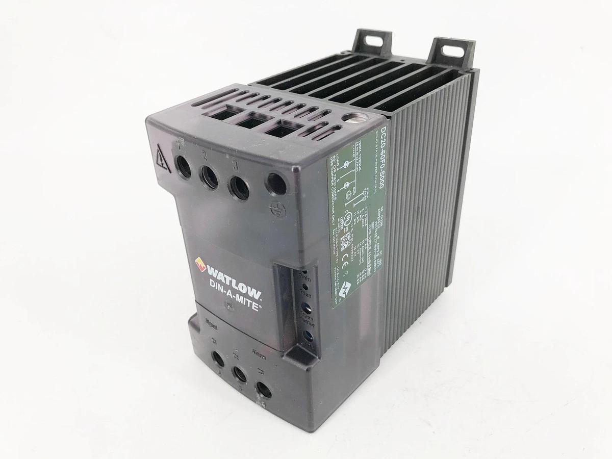 New Watlow DC20-60F0-S000 Solid State Power Control 40A 277-600VAC - No Box