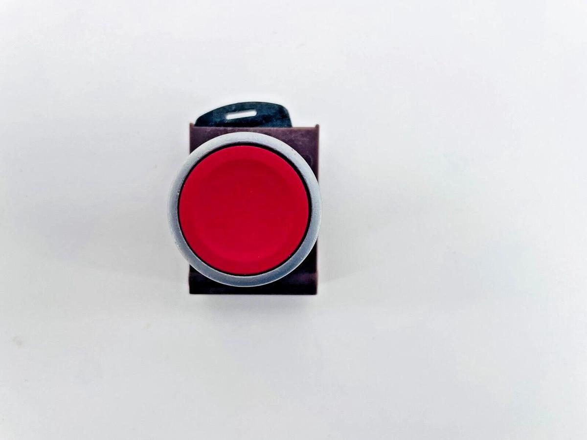 New GE P9MPNRG Push Button Red