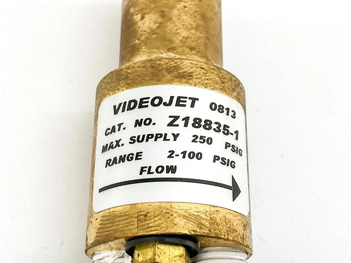 New Videojet SP355134 Pressure Regulator 250PSIG Z18835-1