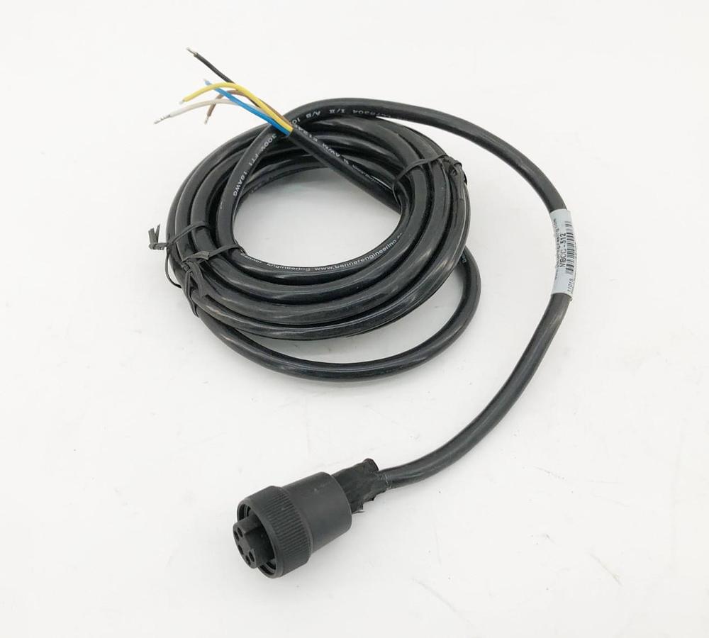 New Banner Engineering MBCC-512 Cordset 5-Pin Female 12FT. 25496 - No Box