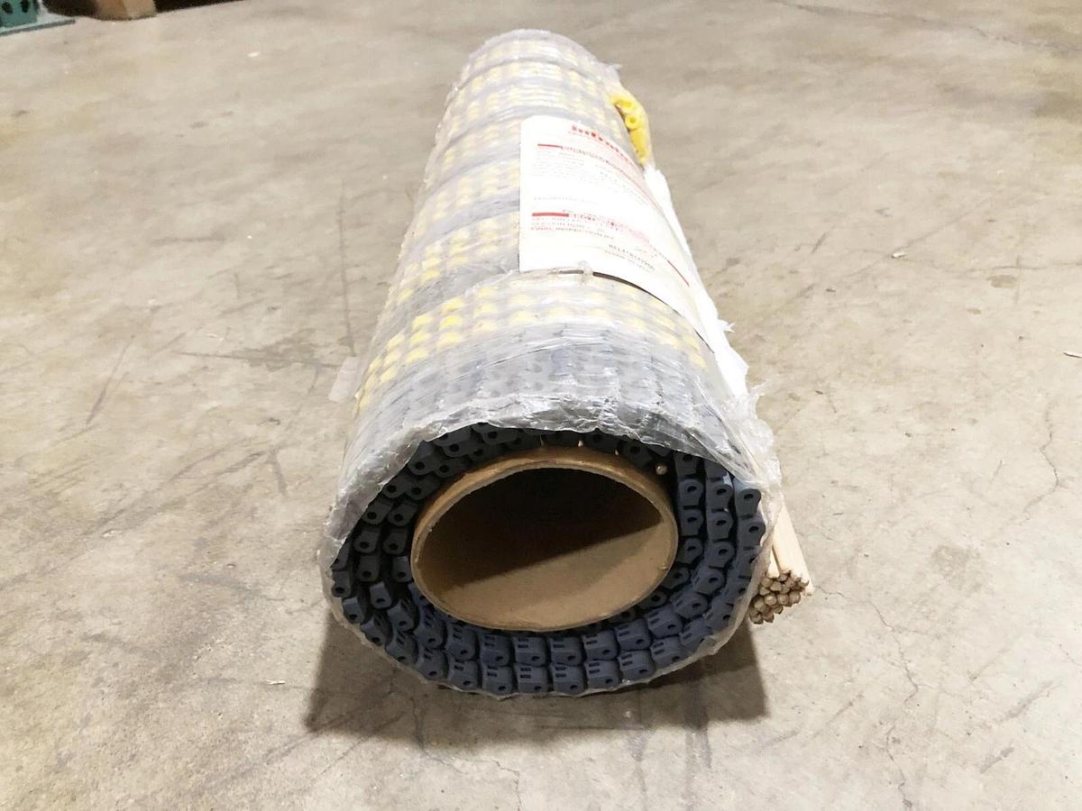 New Intralox 8142260 Series 1000 Insert Roller Acetal Grey 24" x 4FT. - No Box