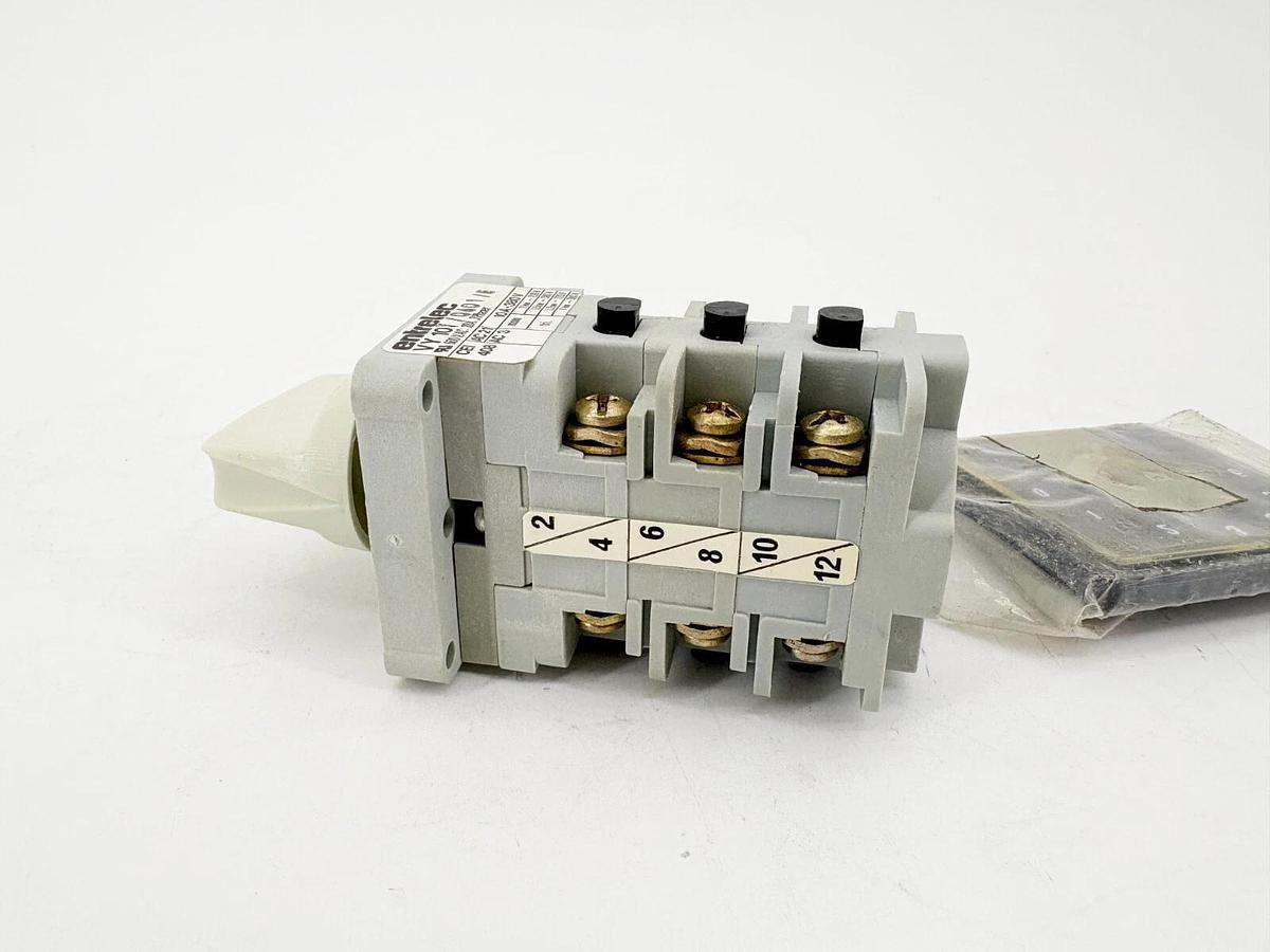 New Entrelec VY10T/0601/E Rotary Switch 7-Position Maintained VY10T-0601-E