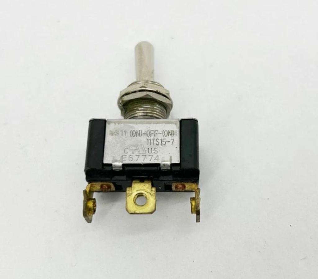 Lot of 2 New Honeywell 11TS15-7 Toggles 125-250VAC 20A (On)-Off-(On) - No Box