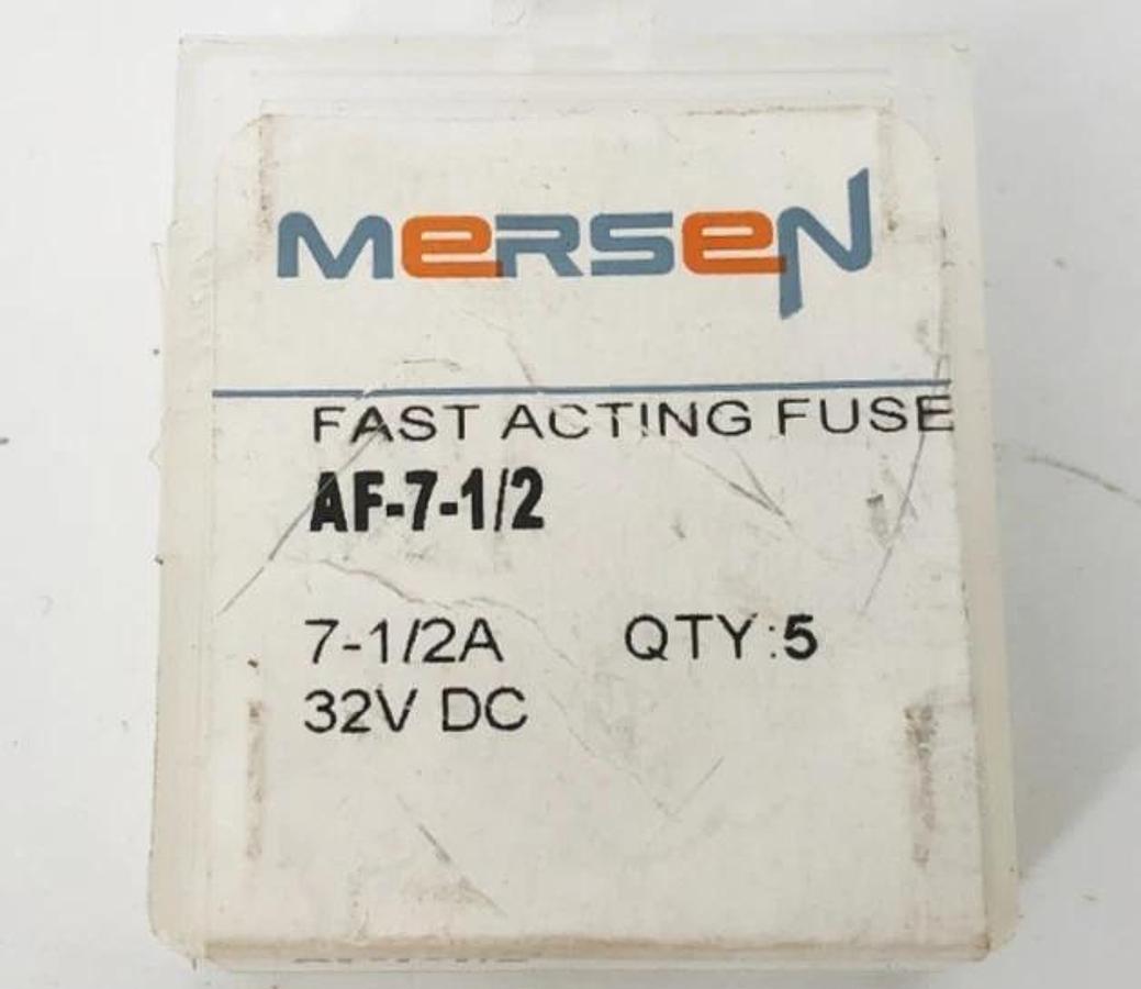 Lot of 15 New Mersen AF-7-1/2 Automotive Fuses 7-1/2A 32VDC