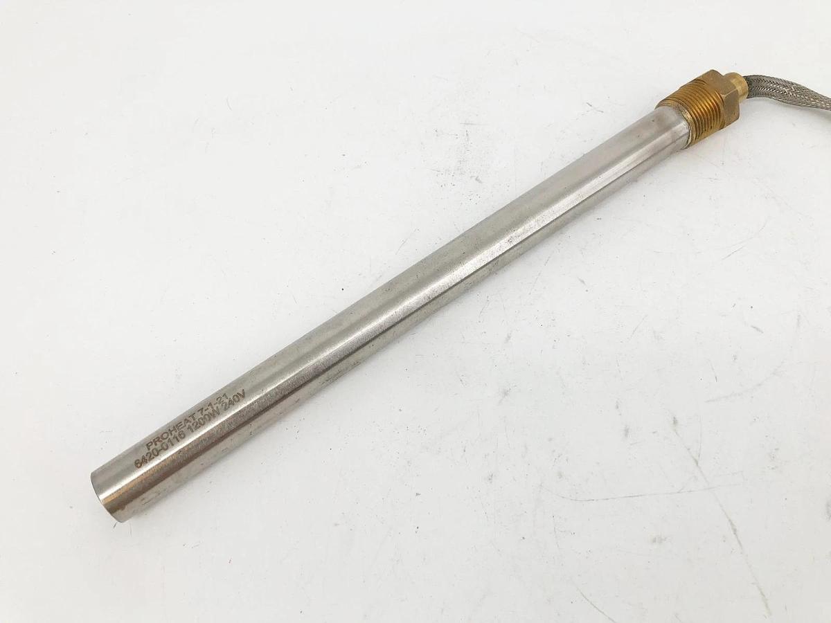 New Proheat 6420-0116 Heater Cartridge 11-1/2" x 7/8" 1200W 240V - No Box