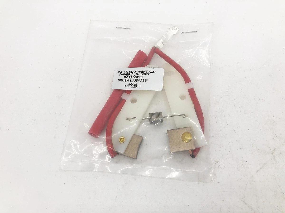 Lot of 3 New United Equipment Accessories RCAA008867 Brush and Arm Assemblies
