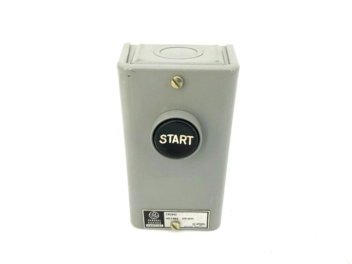 New GE General Electric GE CR2943NA101E Push Button Switch 600V