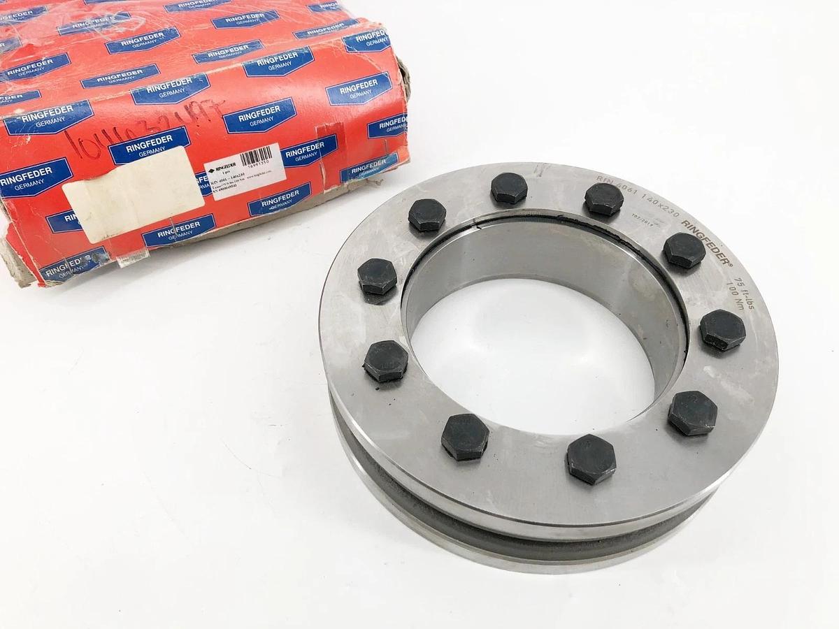New Ringfeder RfN 4061-140x230 Shrink Disc 140mm ID 230mm OD Stainless Steel