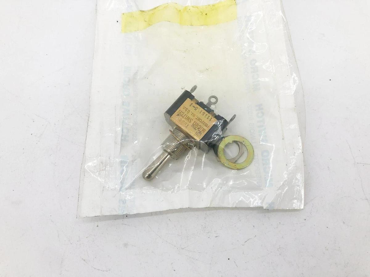 Lot of 3 New Honeywell Microswitch 11TS115-1 Toggle Switches 20A @ 125V
