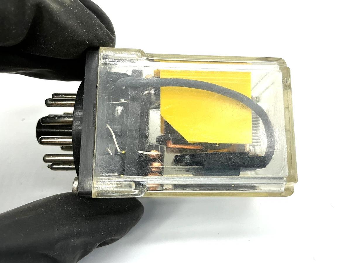 Used Lot of 2 RELE C4UL-3CO Relay 11-Pin 3-Pole 1/4HP 6A 115VAC 50/60HZ