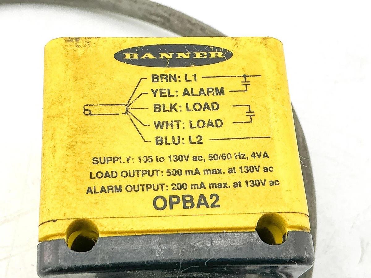 Used Banner Engineering Omni-Beam Power Block 105-130V 4VA 500mA 27093