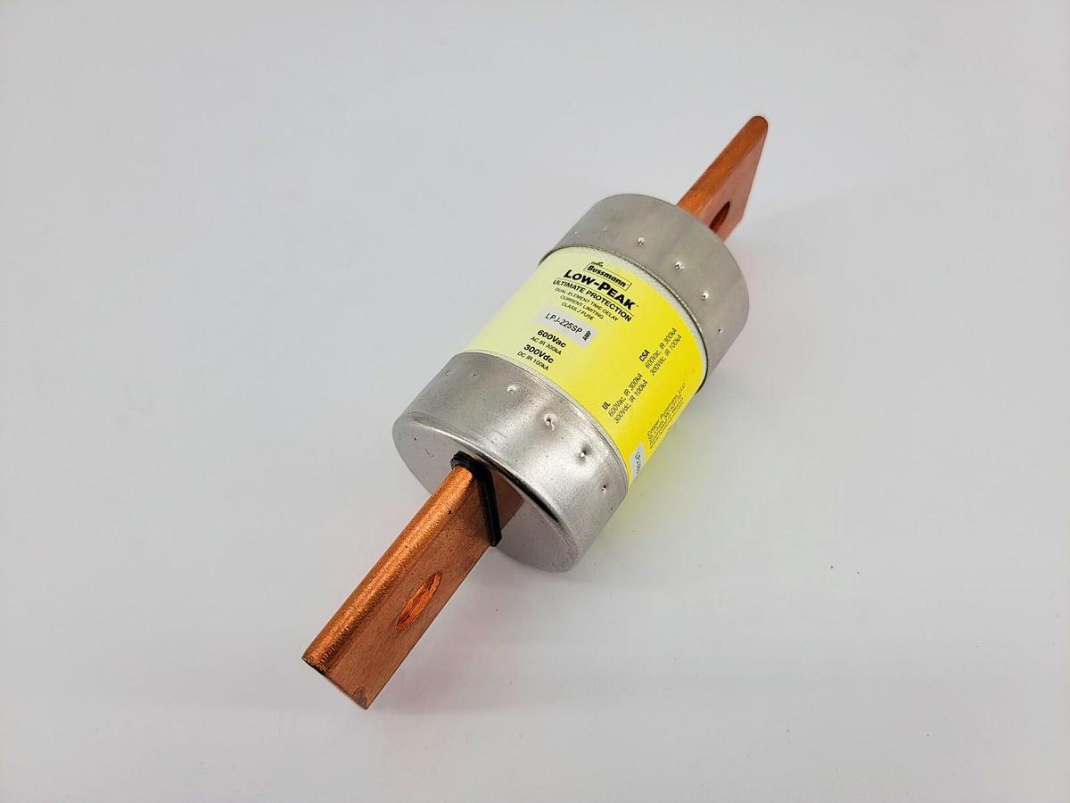 New Bussmann LPJ-225SP Dual Element Fuse 225A 600VAC 300VDC - No Box