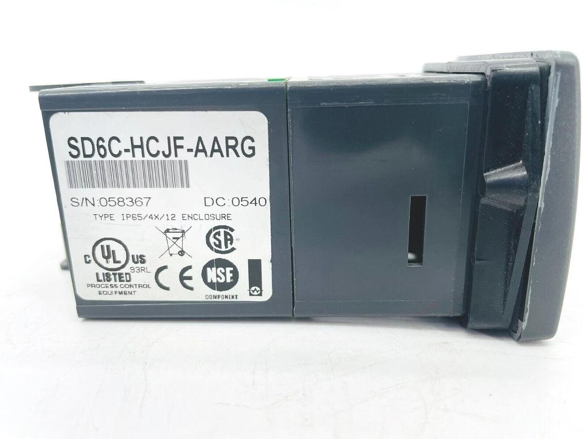 Used Watlow SD6C-HCJF-AARG Controller 100-240V 1/16DIN