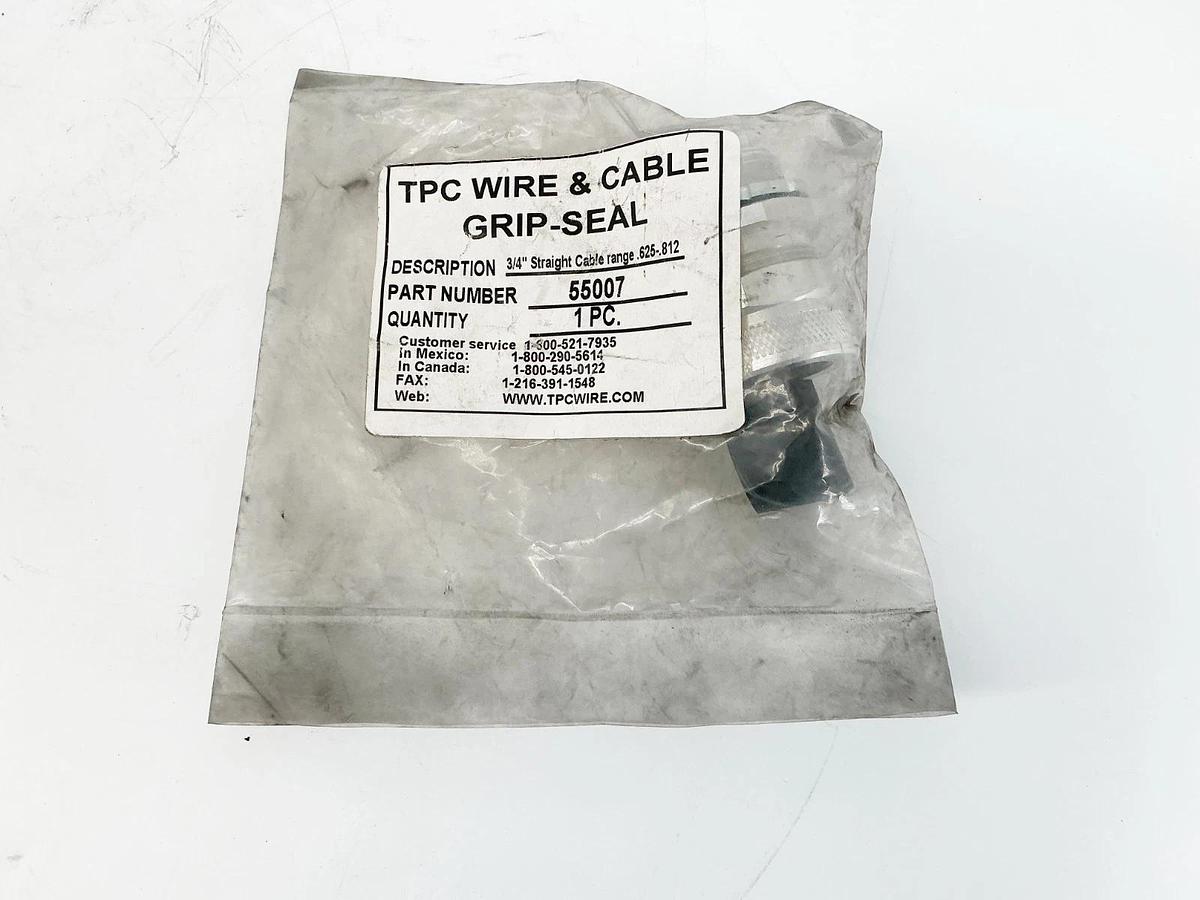 New Lot of 3 TPC 55007 3/4" Straight Cable Range 625-812