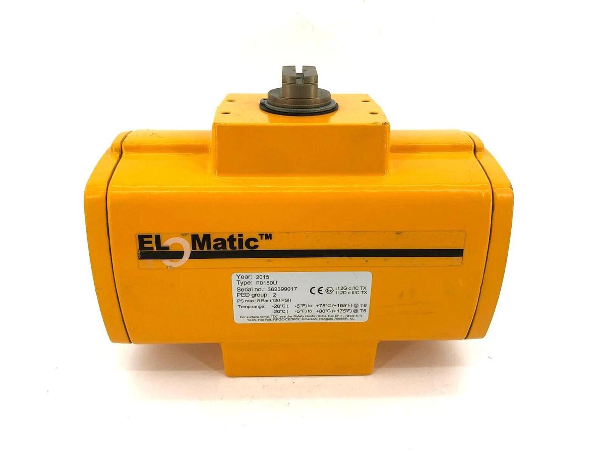New El-O-Matic F0150U Pneumatic Actuator 8-Bar (120 PSI)