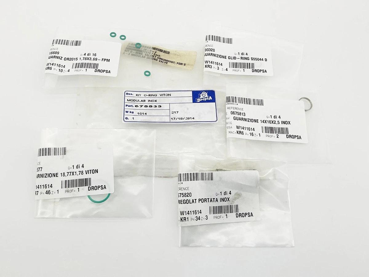 New Valmet DropsA 675533 Viton O-Ring and Regulator Kit