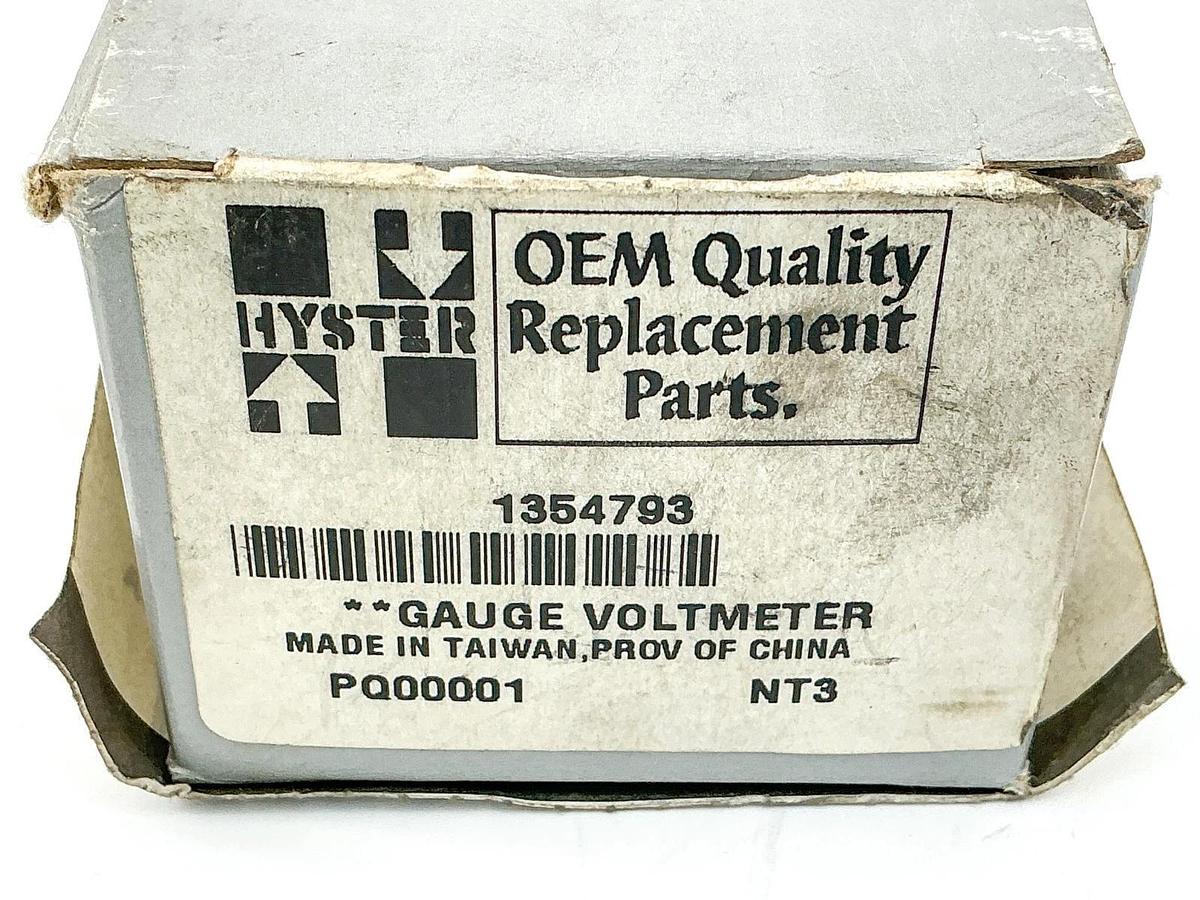 New Hyster 1354793 Voltmeter Gauge