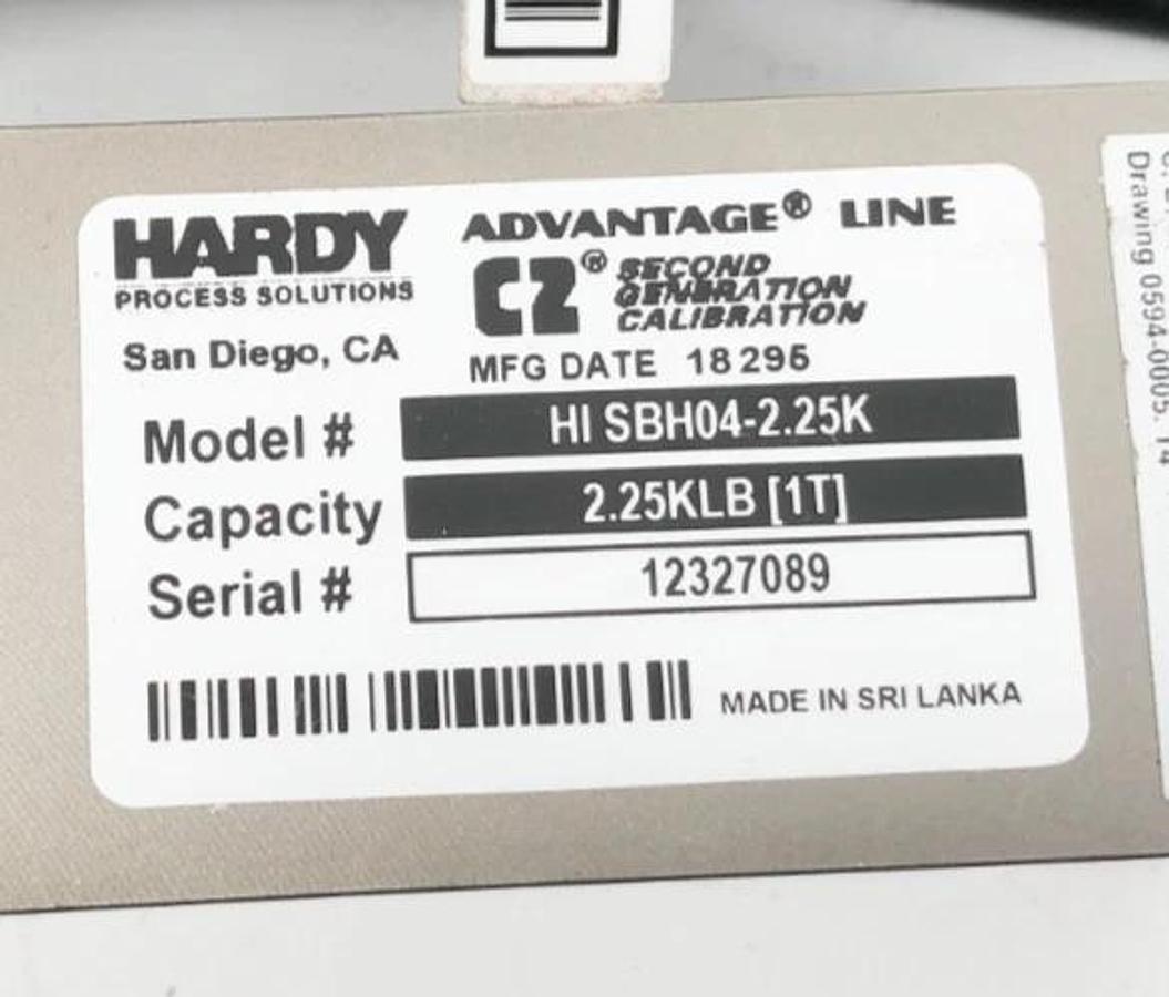New Hardy HI SBH04-2.25K OneMount Load Point Sensor HI-ONELP-H-2.25K-SS