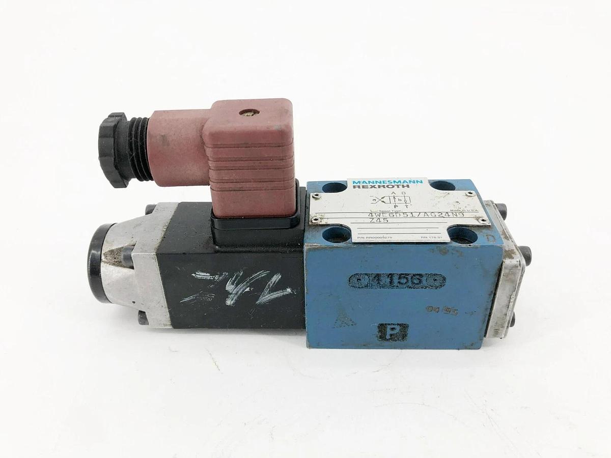 Used Rexroth 4WE6D51/AG24N9 Solenoid Valve
