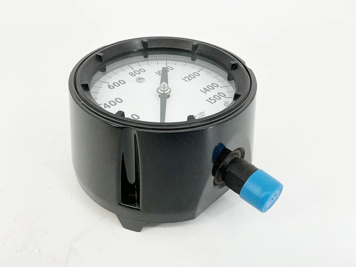 New Ashcroft 45-1279-RS-04L-1500# Pressure Gauge 4.5" 1500PSI 1/2" NPT 316 Tube