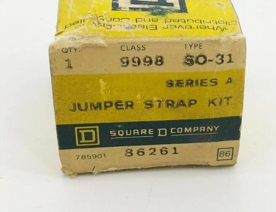 Lot of 3 New Square D 9998SO-31 Jump Strap Kits