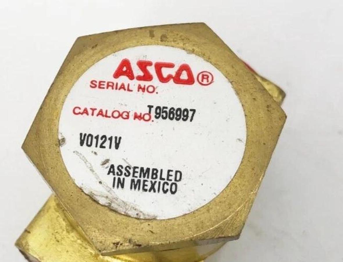 New Asco V0121V Brass Check Valve 1/4" 150 PSI