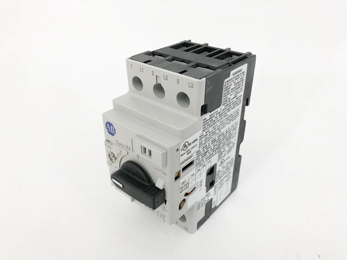 New Allen Bradley 140M-C2E-A40 Ser. C Motor Protector Circuit Breaker 0.25-0.4A