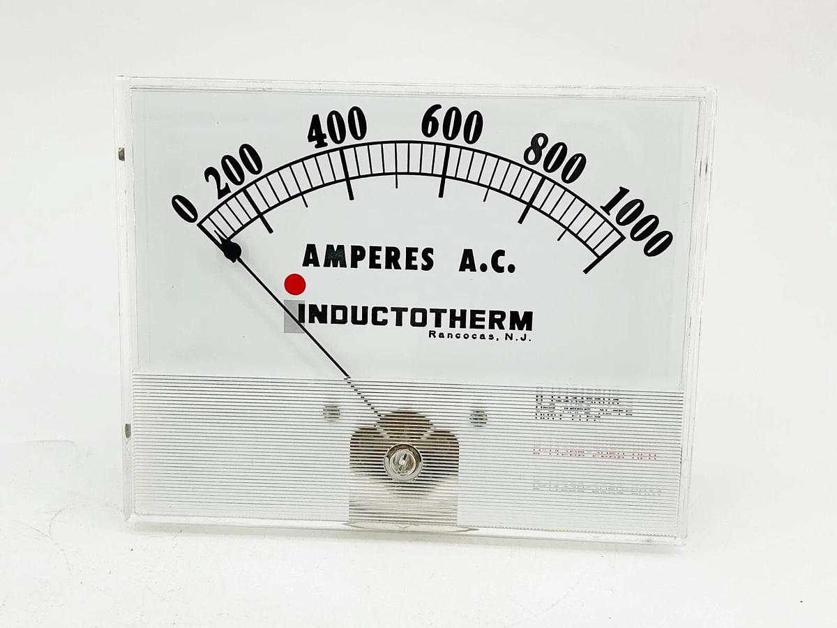 New Inductotherm 153-0069 Gauge 1000 Amperes A.C. N3869-D14434RLONE
