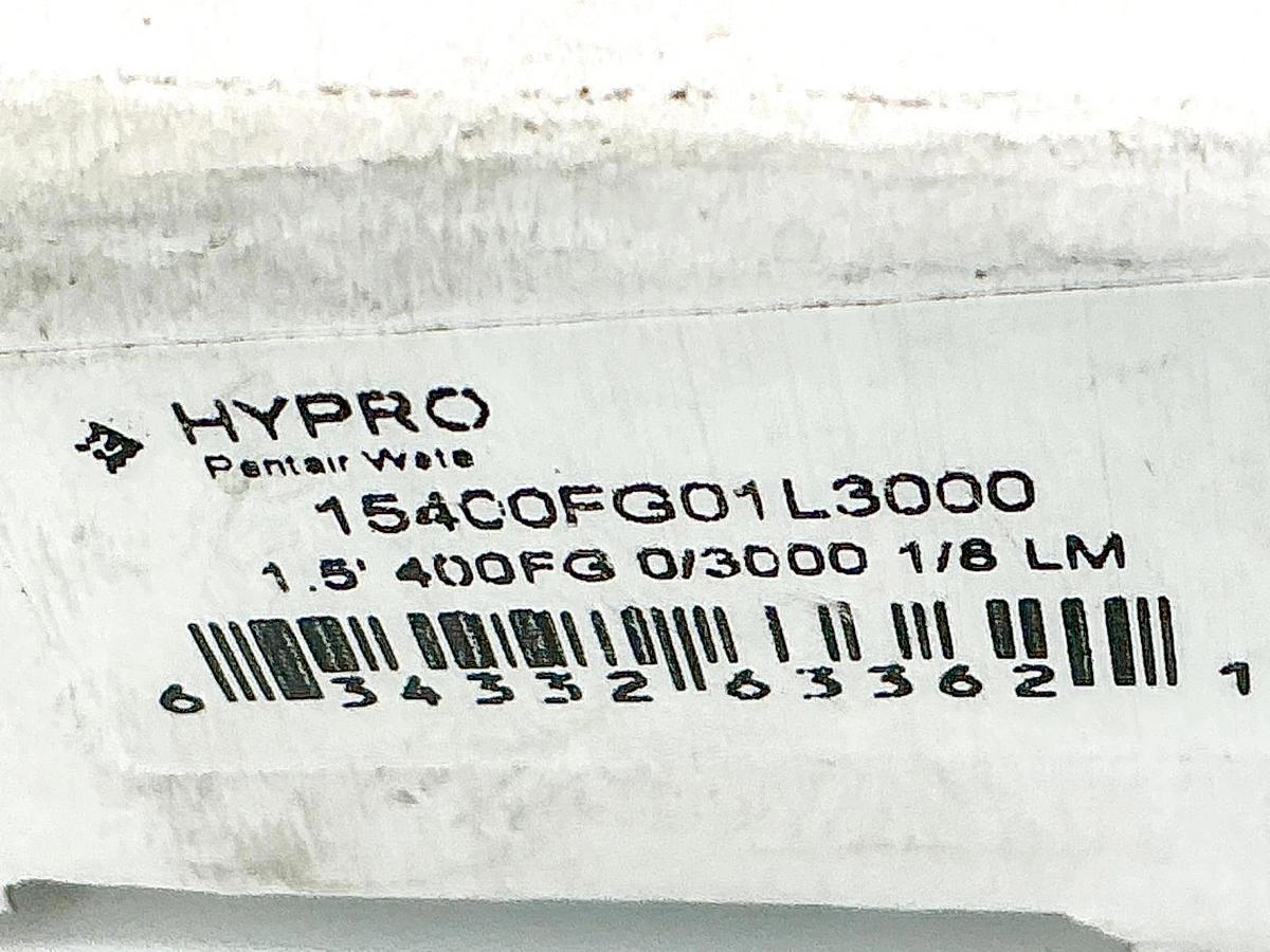 New Hypro 15400FG01L3000 Pressure Gauge 0-3000 PSI 1.5" 11/8NPT
